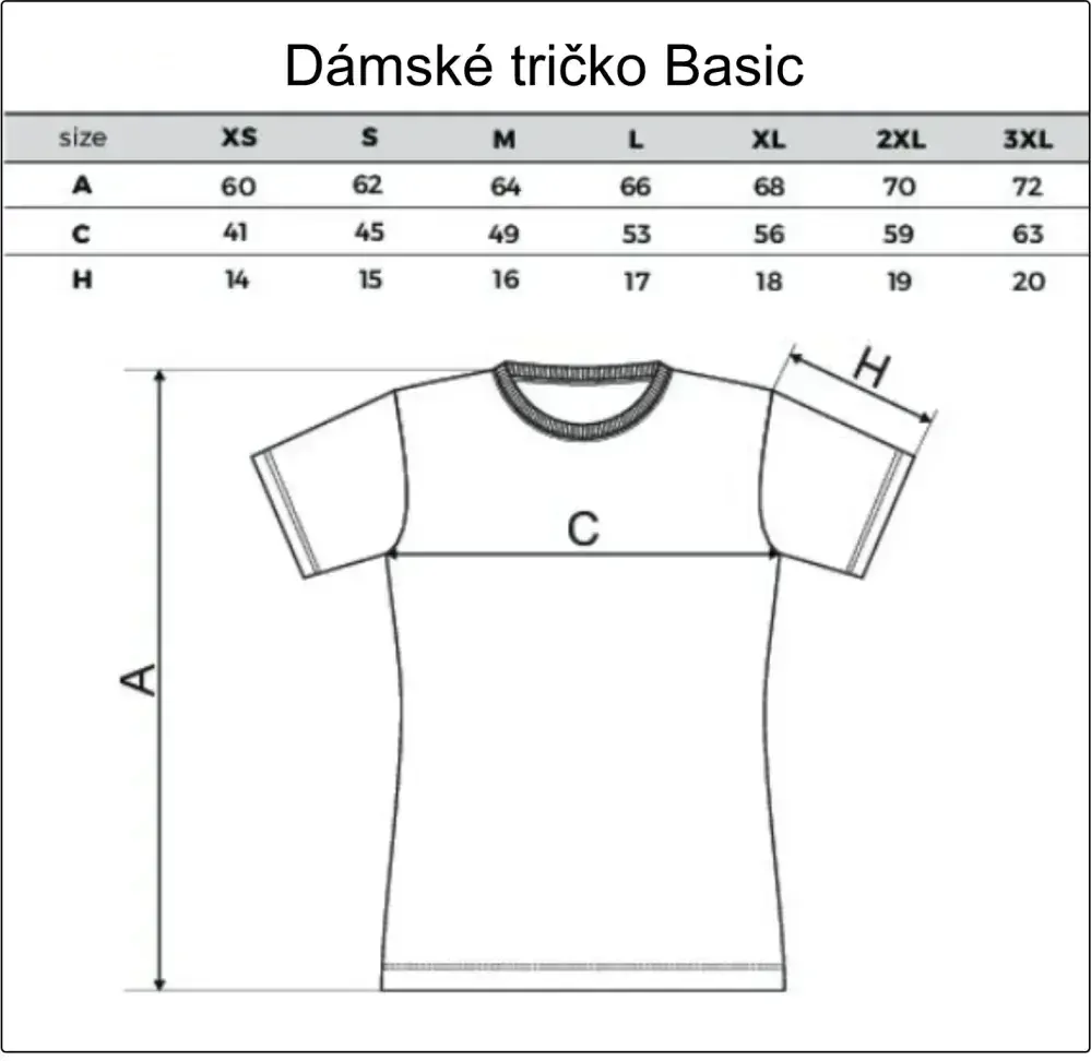 Tričko dámské Mámarožec - dámská XS - bílá